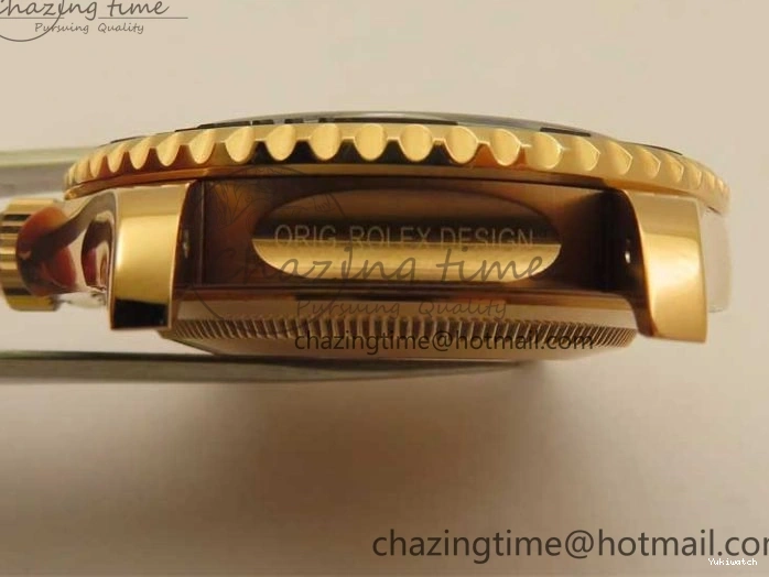 Black on 126655 Black 1:1 Bezel VS3235 Yacht-Master Edition Best Rubber Strap Ceramic RG 3EF 0415